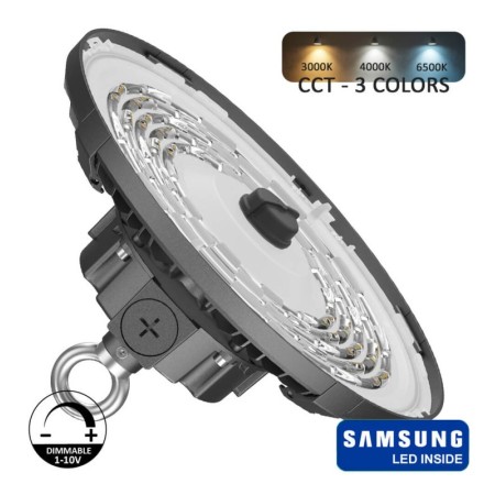 SAMSUNG LED Hallenstrahler (200W-150W-100W Einstellbar) 3CCT