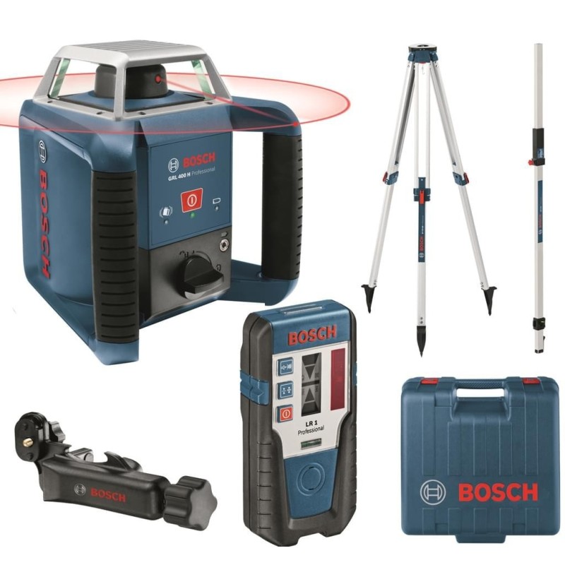Laser rotatif automatique GRL 400H + trépied Bosch